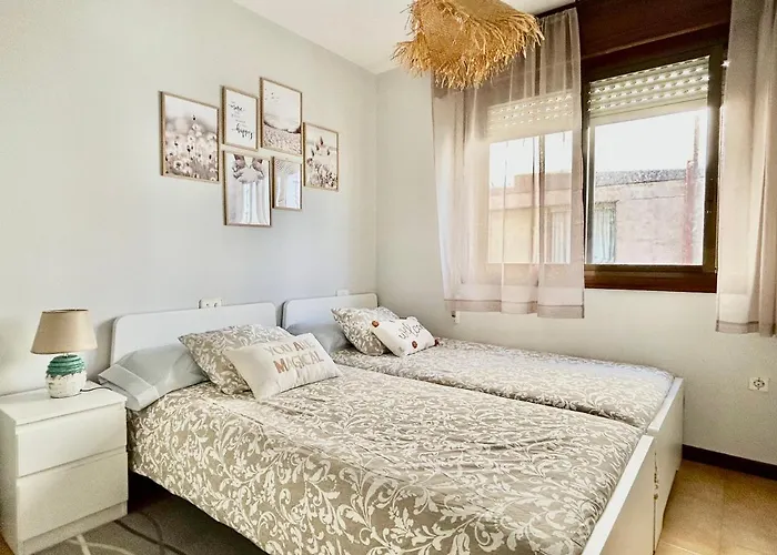 Centrico Piso Parking Privado En La Playa * Sanxenxo